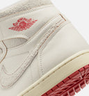 Air Jordan 1 High OG Rare Air Cinnabar Womens Lifestyle Shoe - Sail/Cinnabar/Light Bone